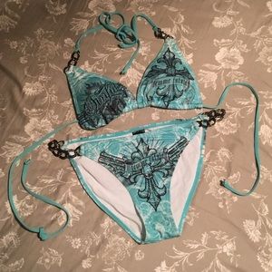 Super sexy bikini with chain accents